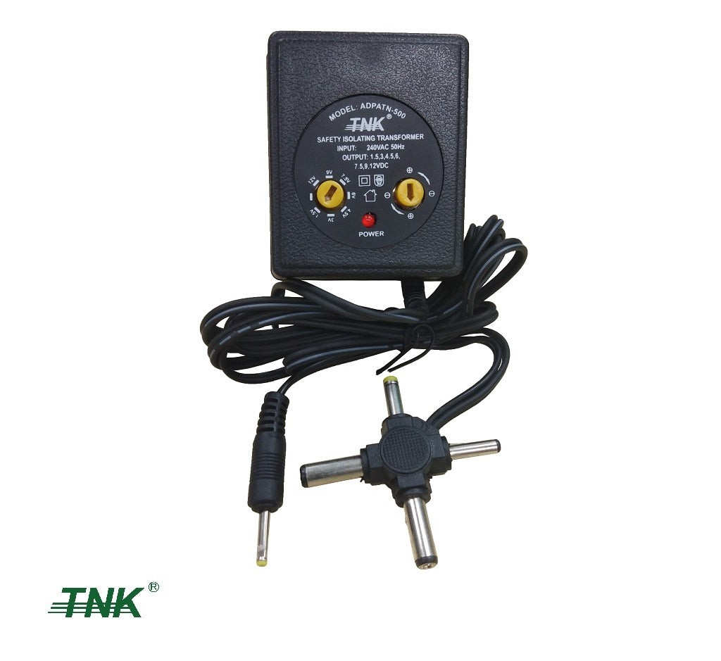 AC to Multi-DC Adapter, ADPATH-500 TNK