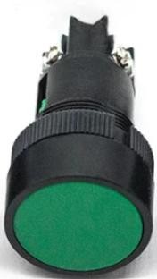 Push Button Switch, , Green, 22mm, HB2-EA HEIGHT